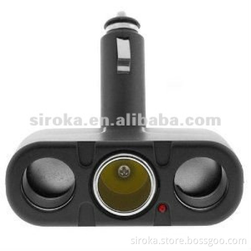 Factory sale ROHS CE Approved 3 ports Car Cigarette Lighter